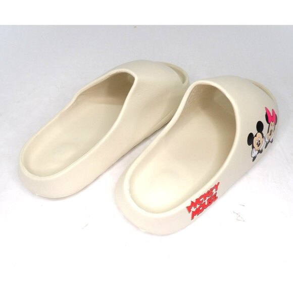 Mickey Minnie Mouse Adult Swim Shower Water Slippers US 7.5 New - Picture 3 of 4